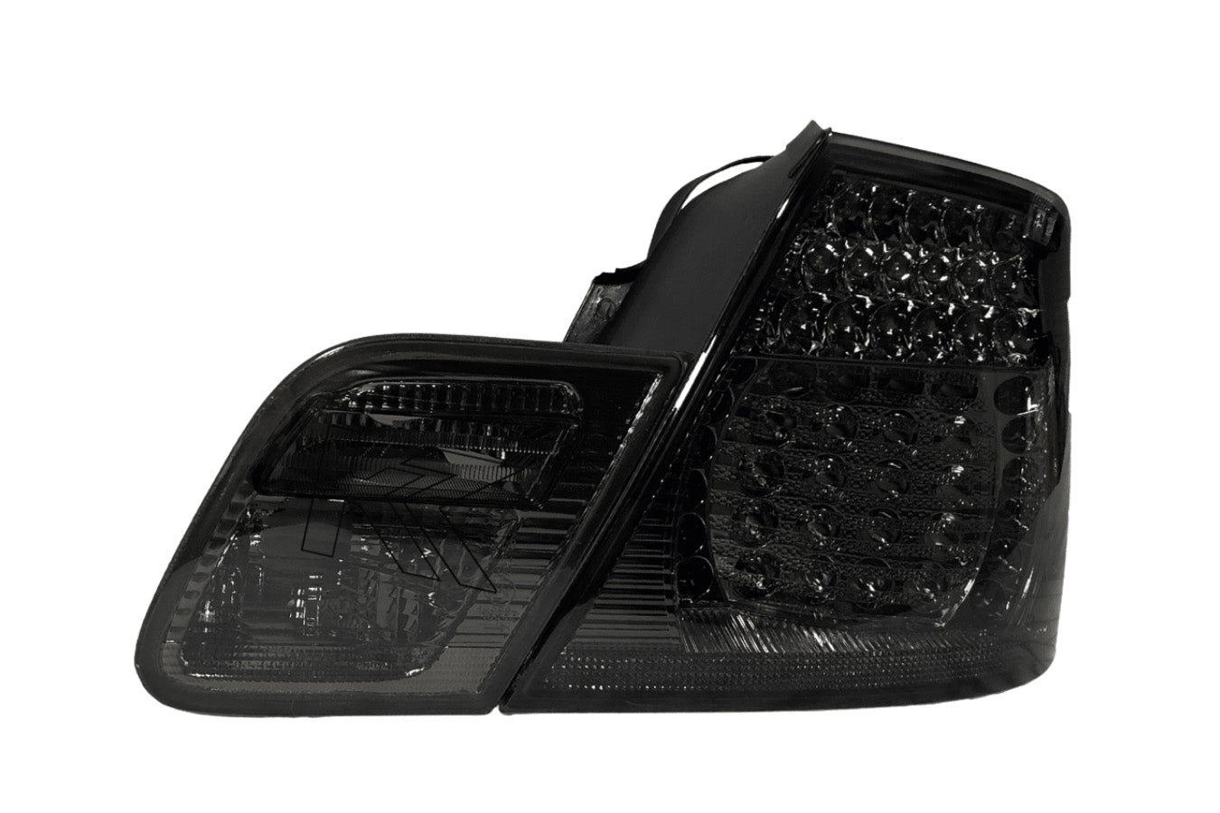 E46 Convertible Clear/Smoked LED Tail Lights (99-03)