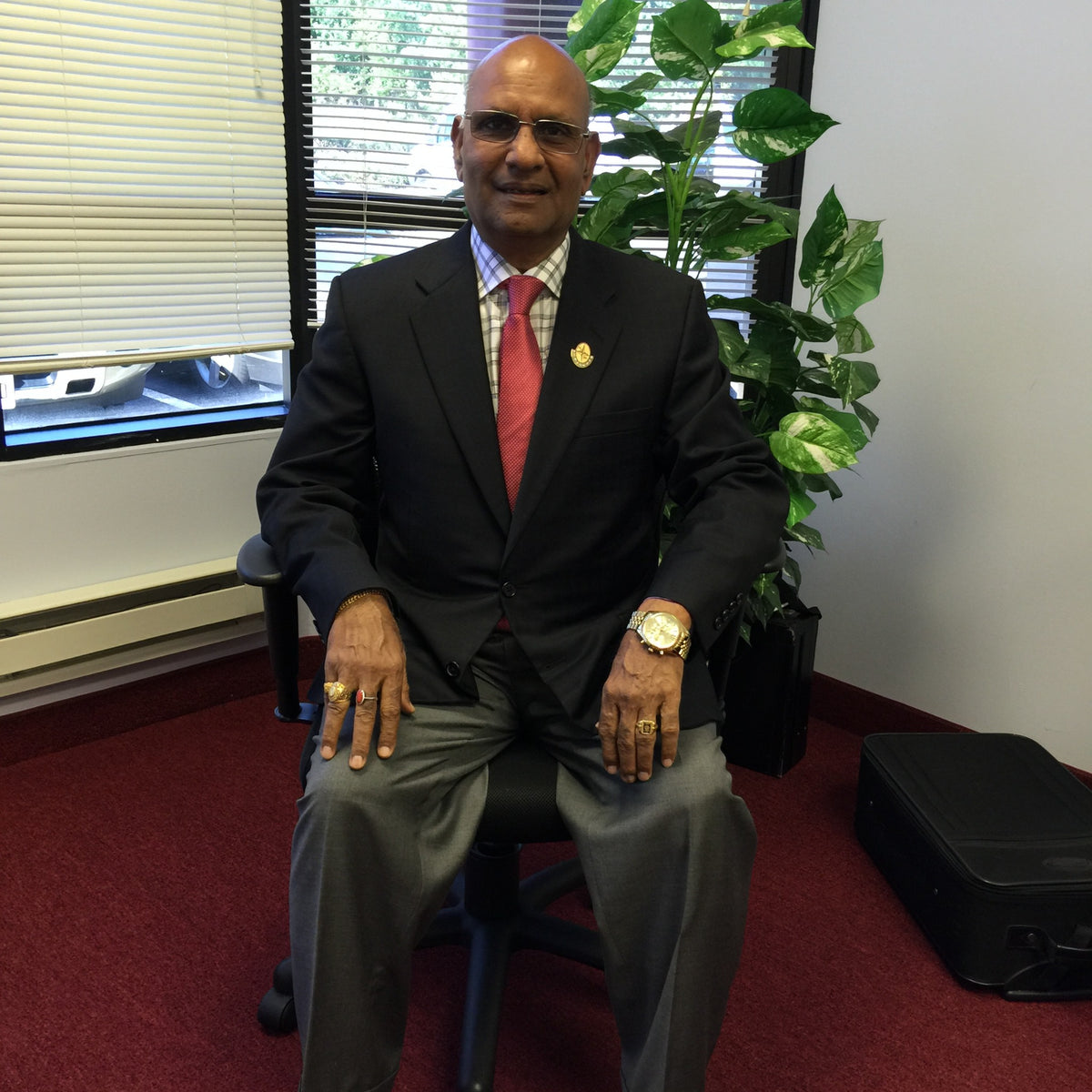 Rama Shanker Singh, author of DESTINED